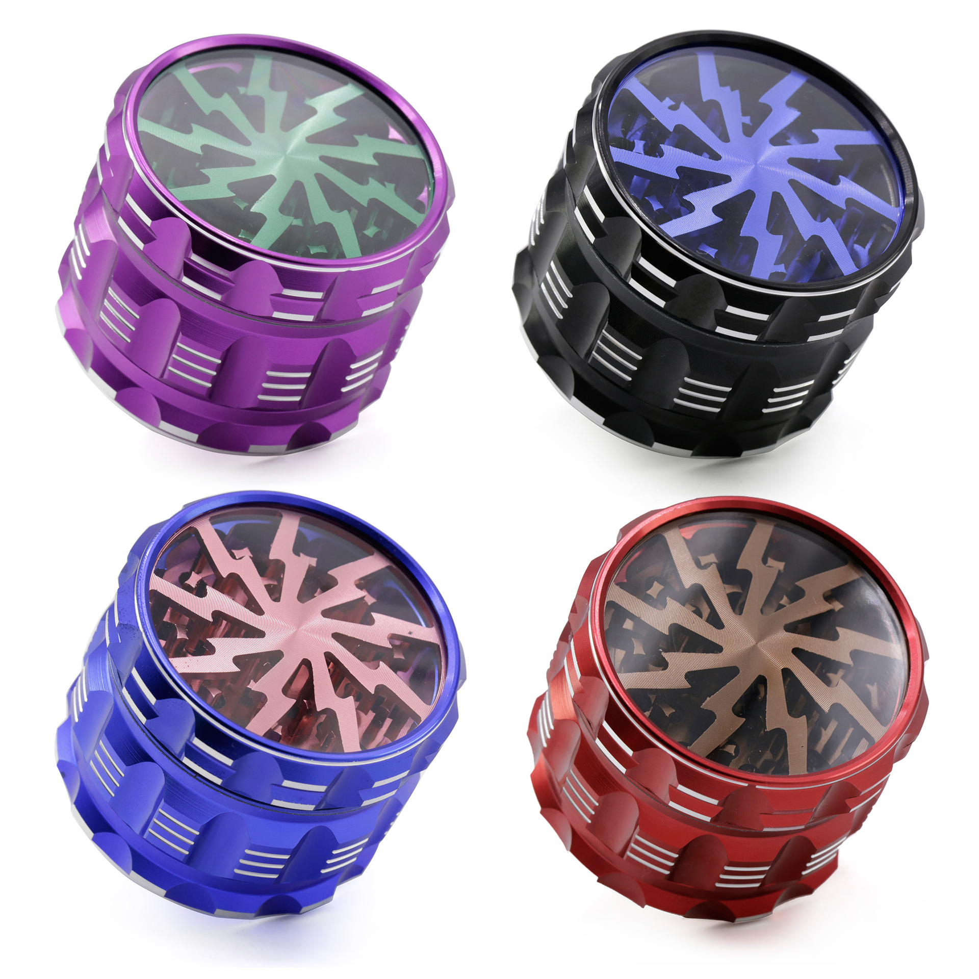 G8820 63mm High Quality Custom Logo Hand Herb Grinders For Weed