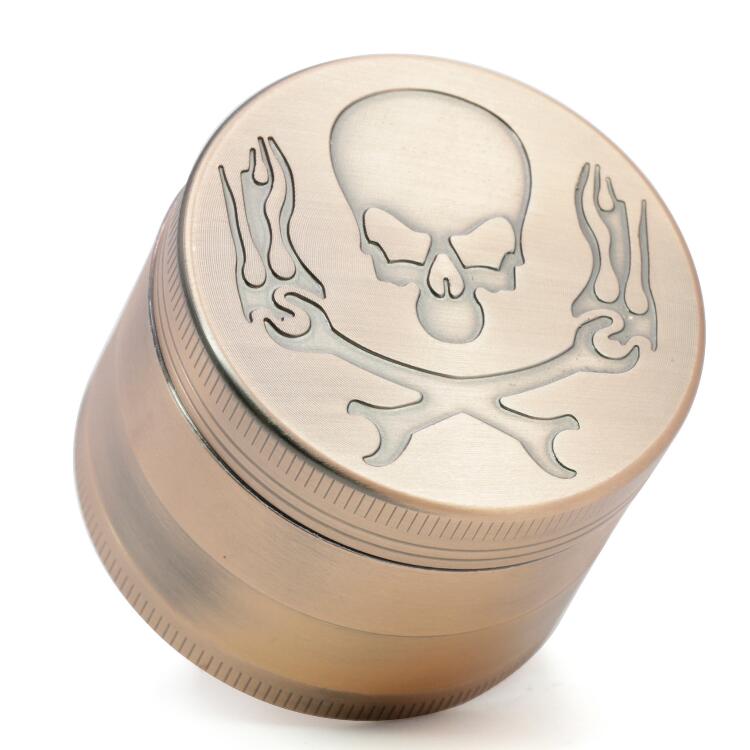 China 52MM whosale herb smoking tobacco grinders with your Private logo