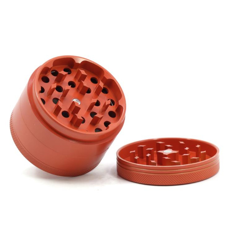G-6102 Ceramic surface 63MM 4 parts Aluminum alloy Herb weed grinder