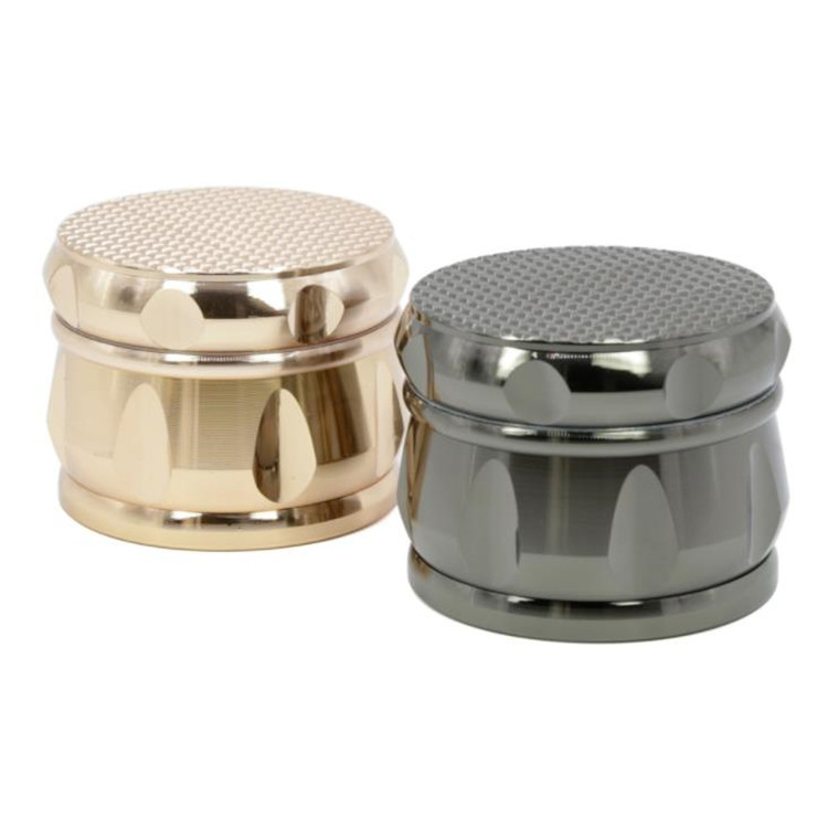 G-5963 4 Layers Metal Smoke Grinders special grid cover Tobacco Smoking practical smoking accessories Herb Grinders 