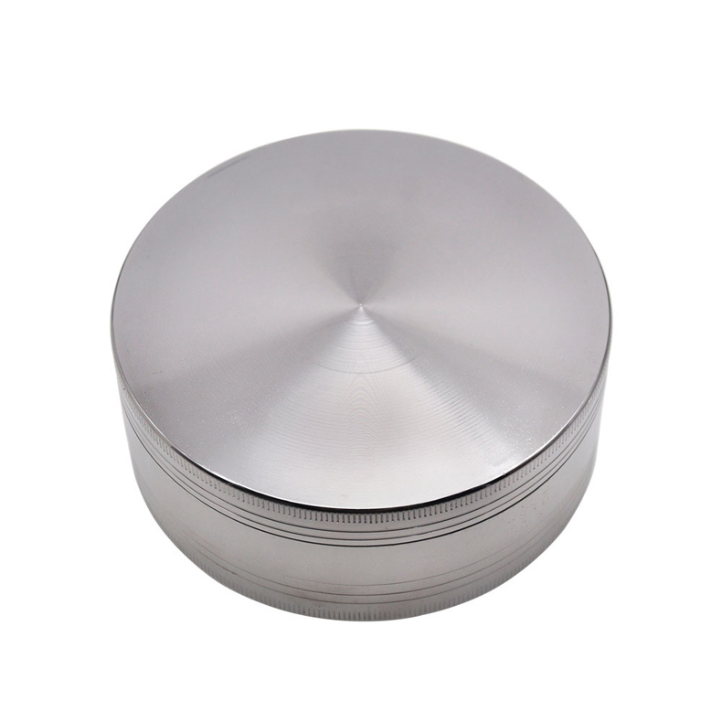 100mm 3parts zinc alloy Custom Tobacco Grinder Weed Wholesale Herb Grinders with custom logo 