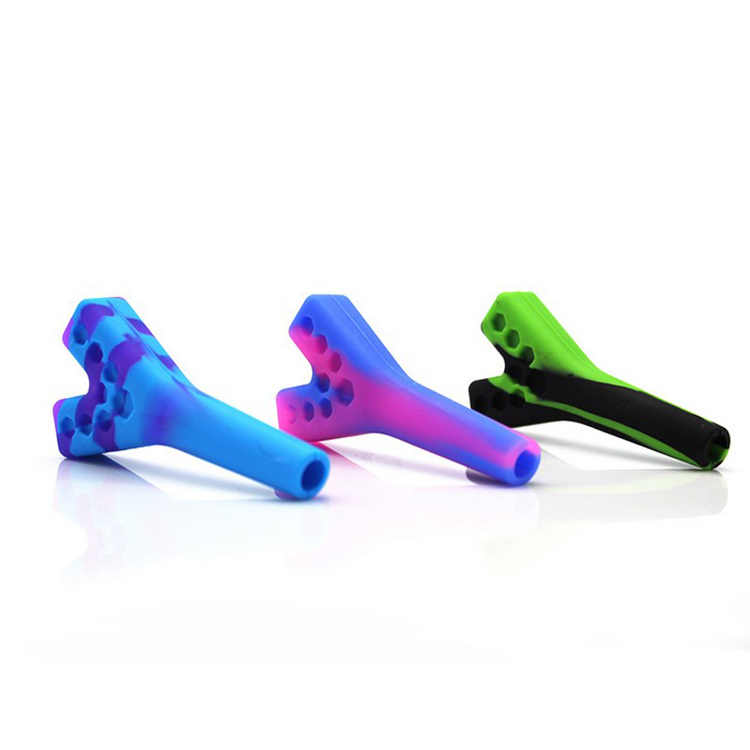 Silicone Double Join Holder POP smoking accessories smoking pipe